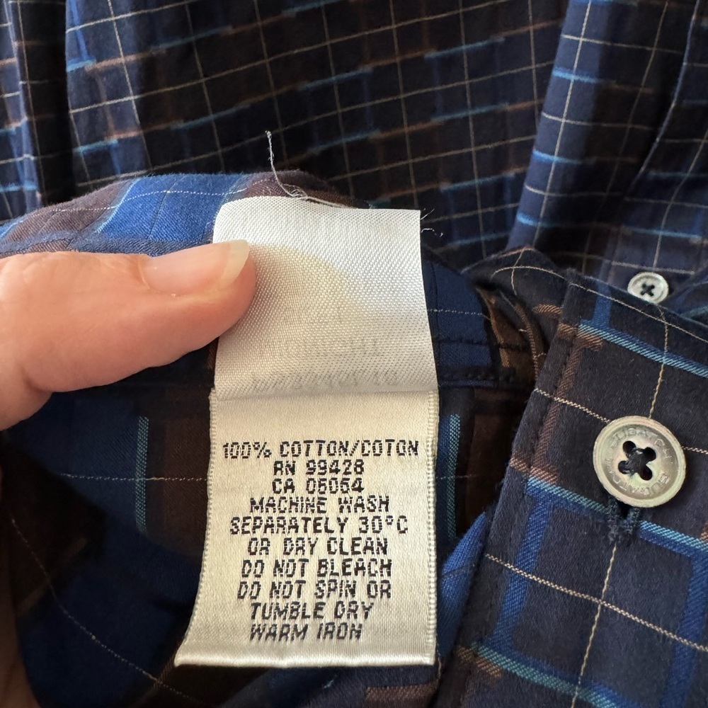 Bugatchi Uomo Button Down Shirt Size‎ Large - Picture 4 of 7